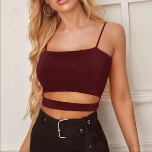 Shein Cutout Crop Top Cami
